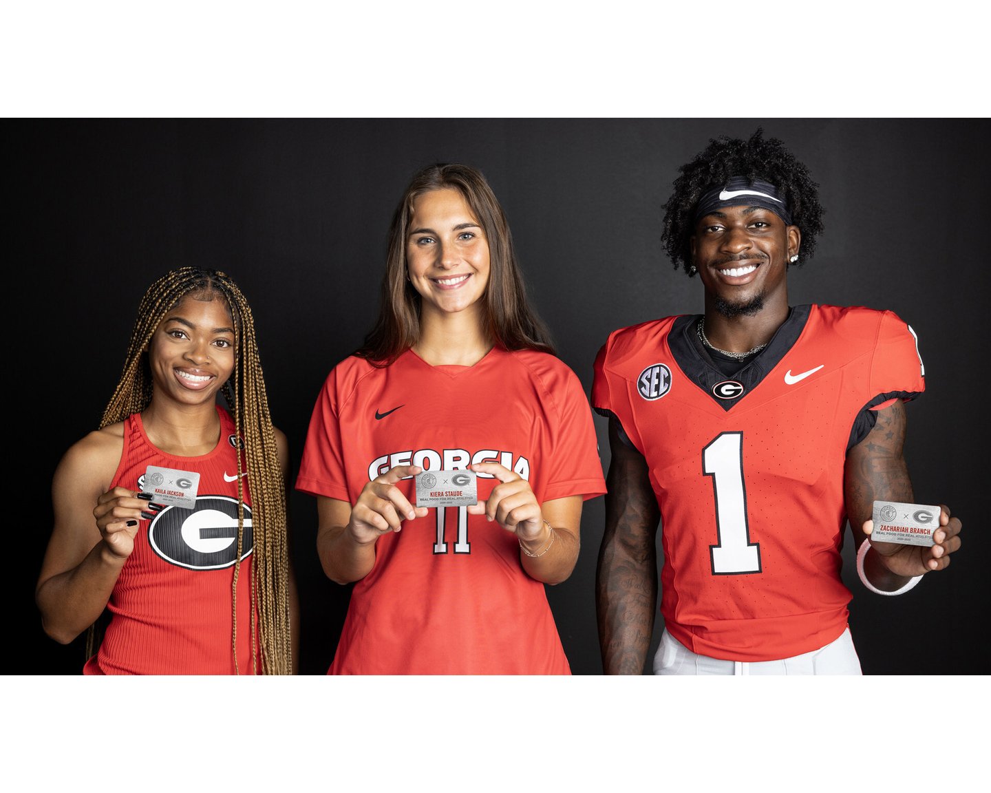 Chipotle University of Georgia athletes