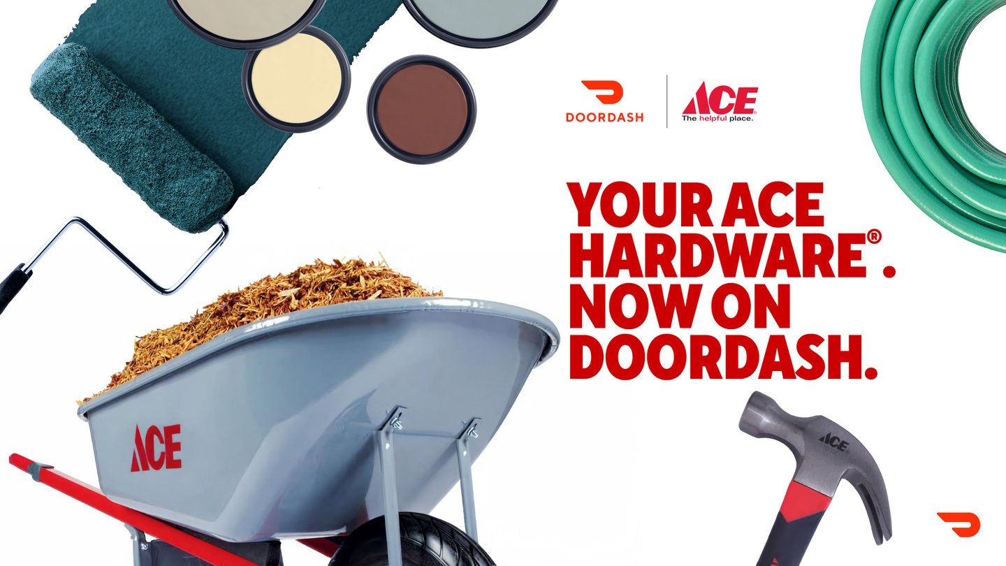 Ace Hardware partners with DoorDash