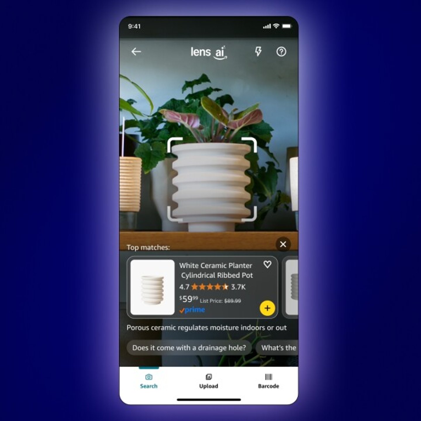 Amazon Lens Live
