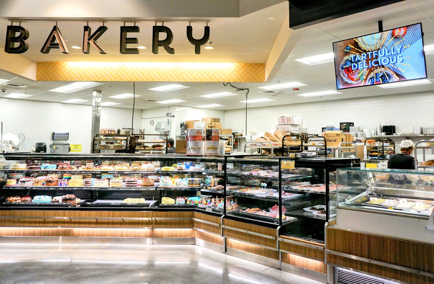 Albertsons in-store ad screen