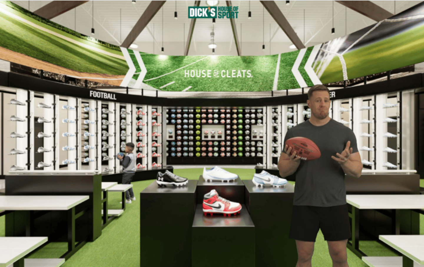 Dicks Sporting Goods Virtual HOS JJ Watt