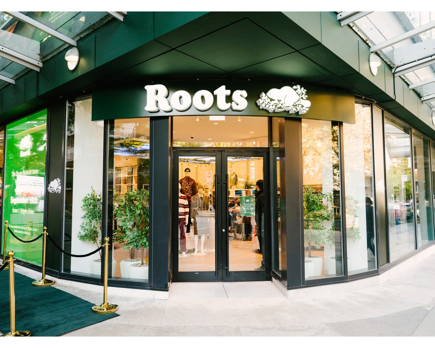 Roots Vancouver flagship store
