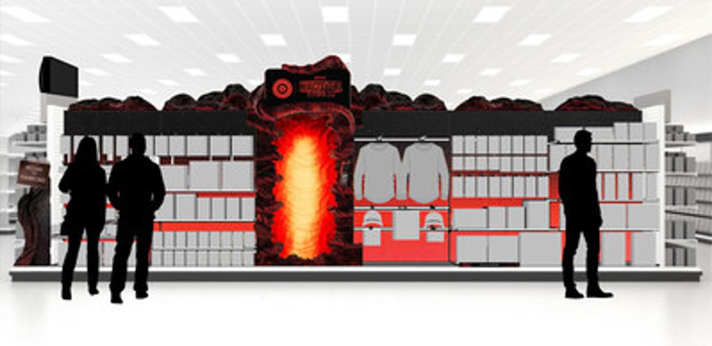 Target's in-store Stranger Things experience