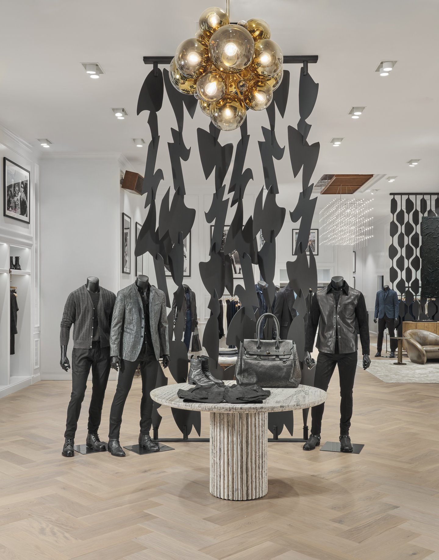 John Varvatos has opened on Wooster Street in downtown Manhattan.