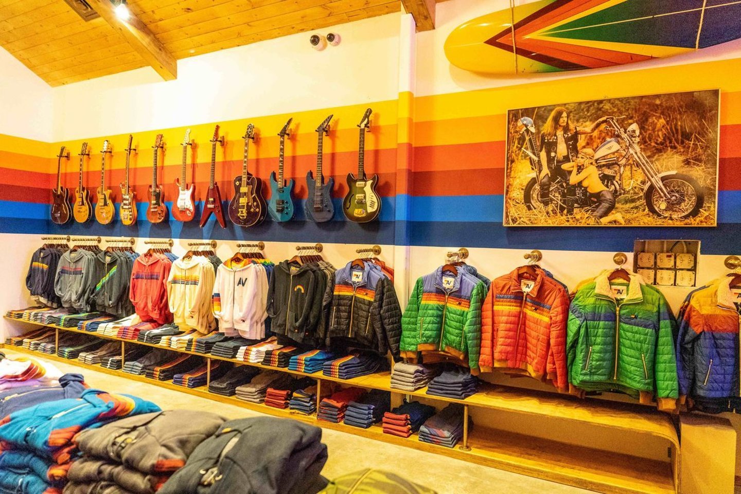 Aviator Nation in-store Grateful Dead activation
