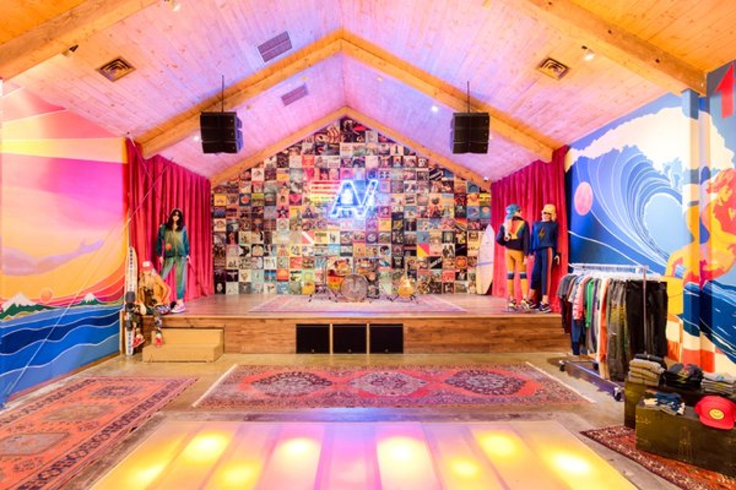 Aviator Nation in-store Grateful Dead activation