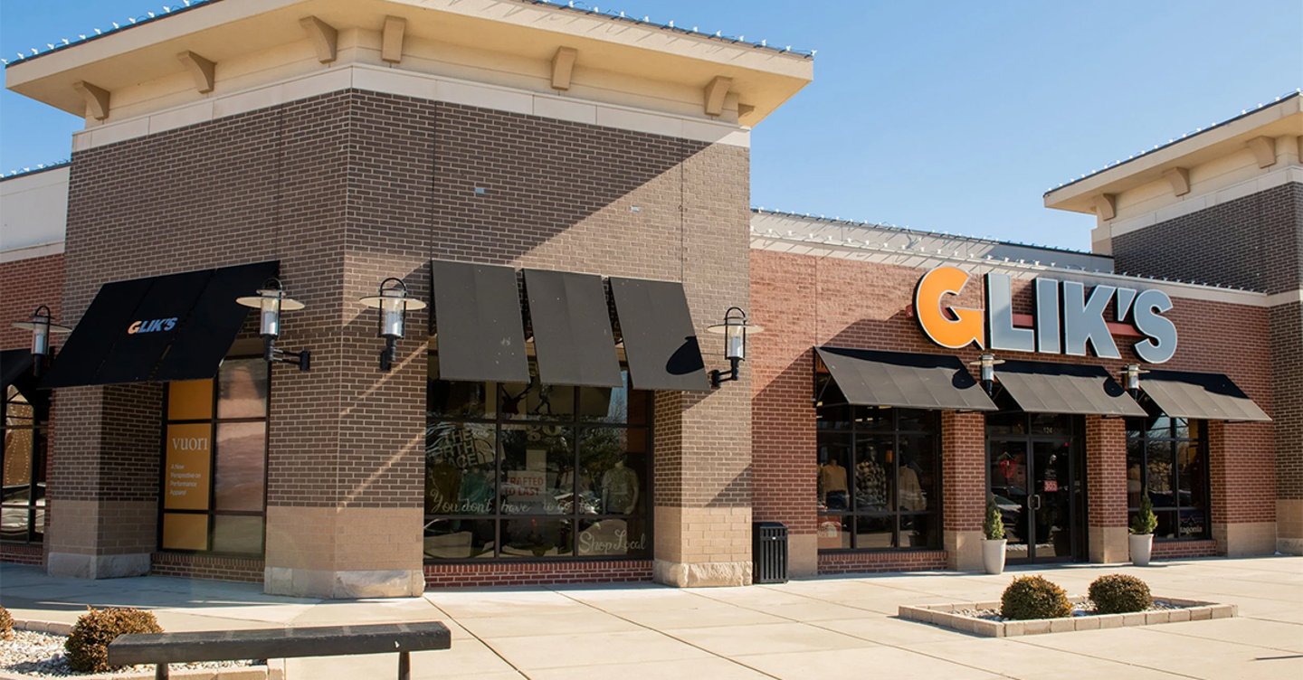 Glik's store exterior