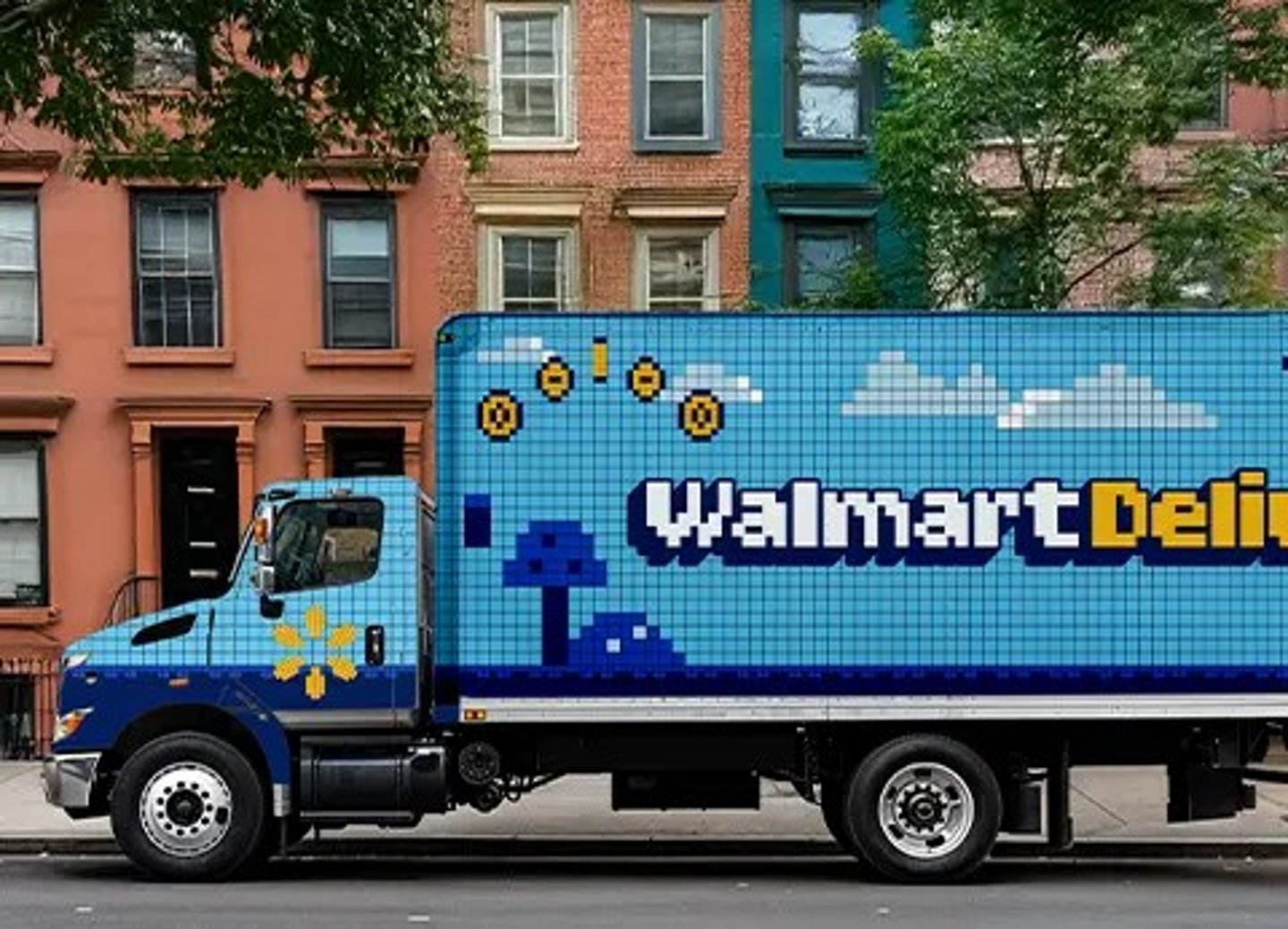 Walmart Delivers truck