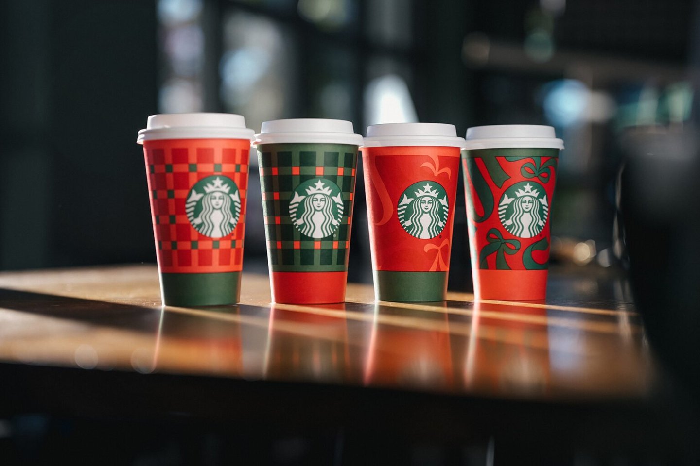 Starbucks holiday cups