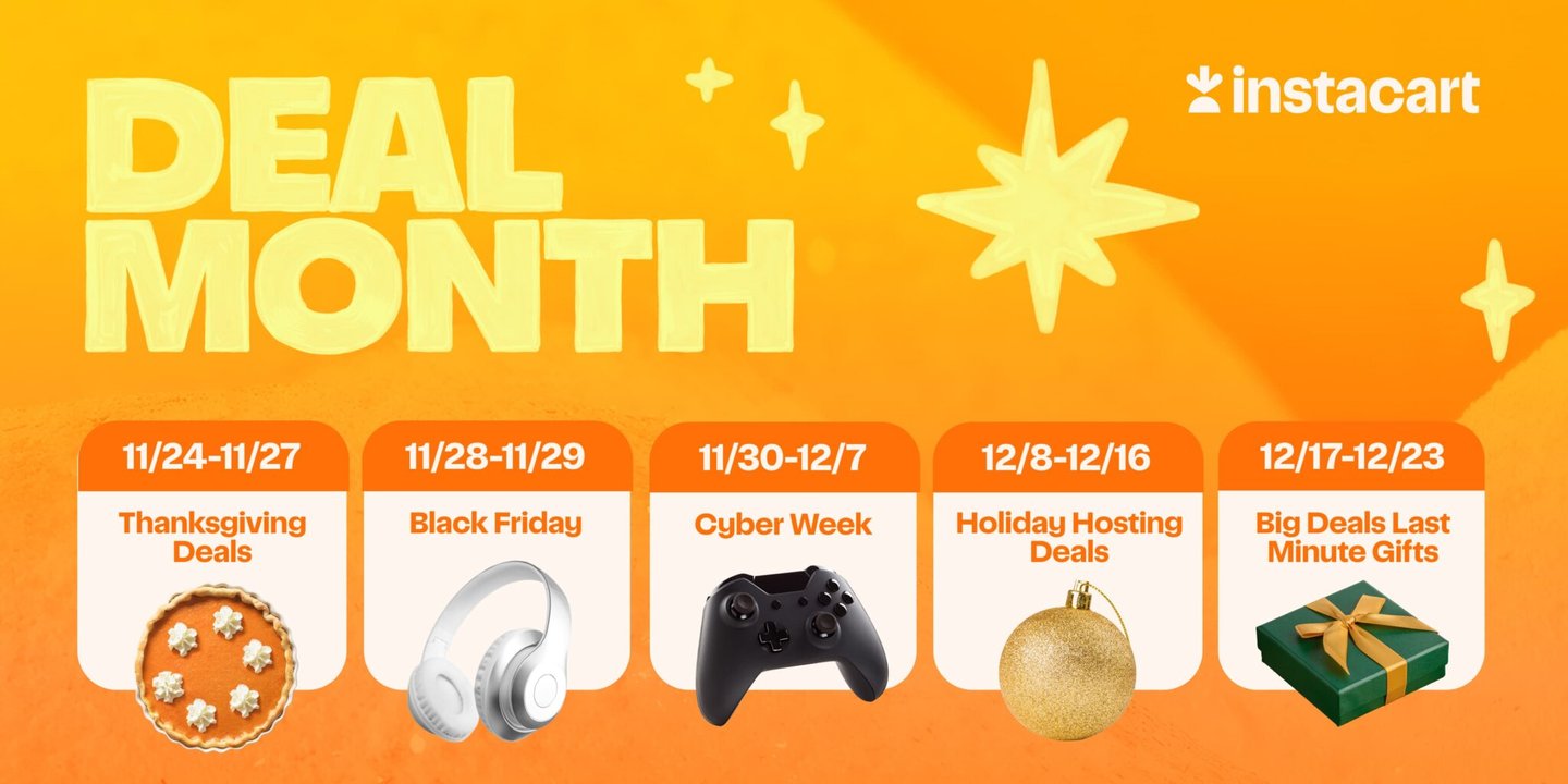 Instacart Holiday Deal month