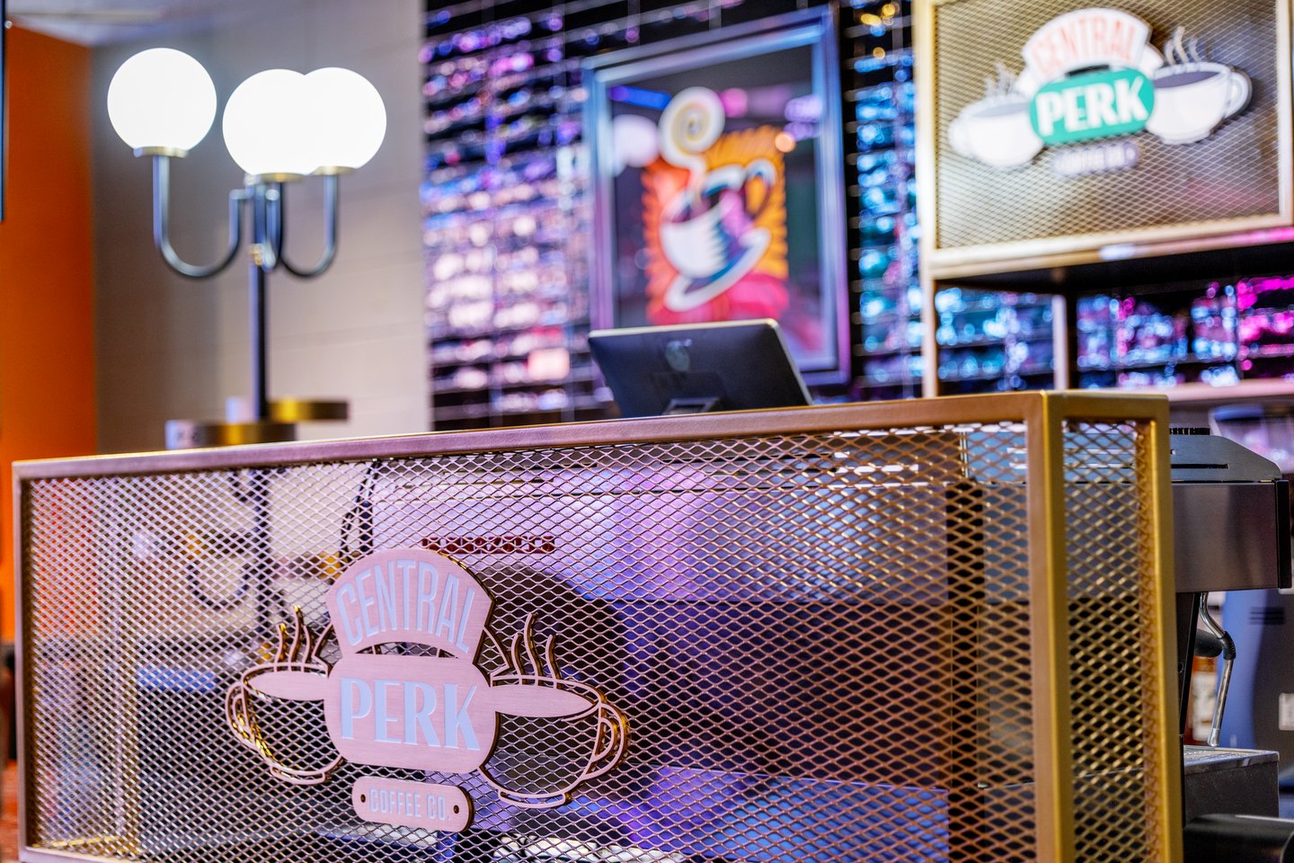 Central Perk Coffeehouse made its debut in New York City’s Times Square. 