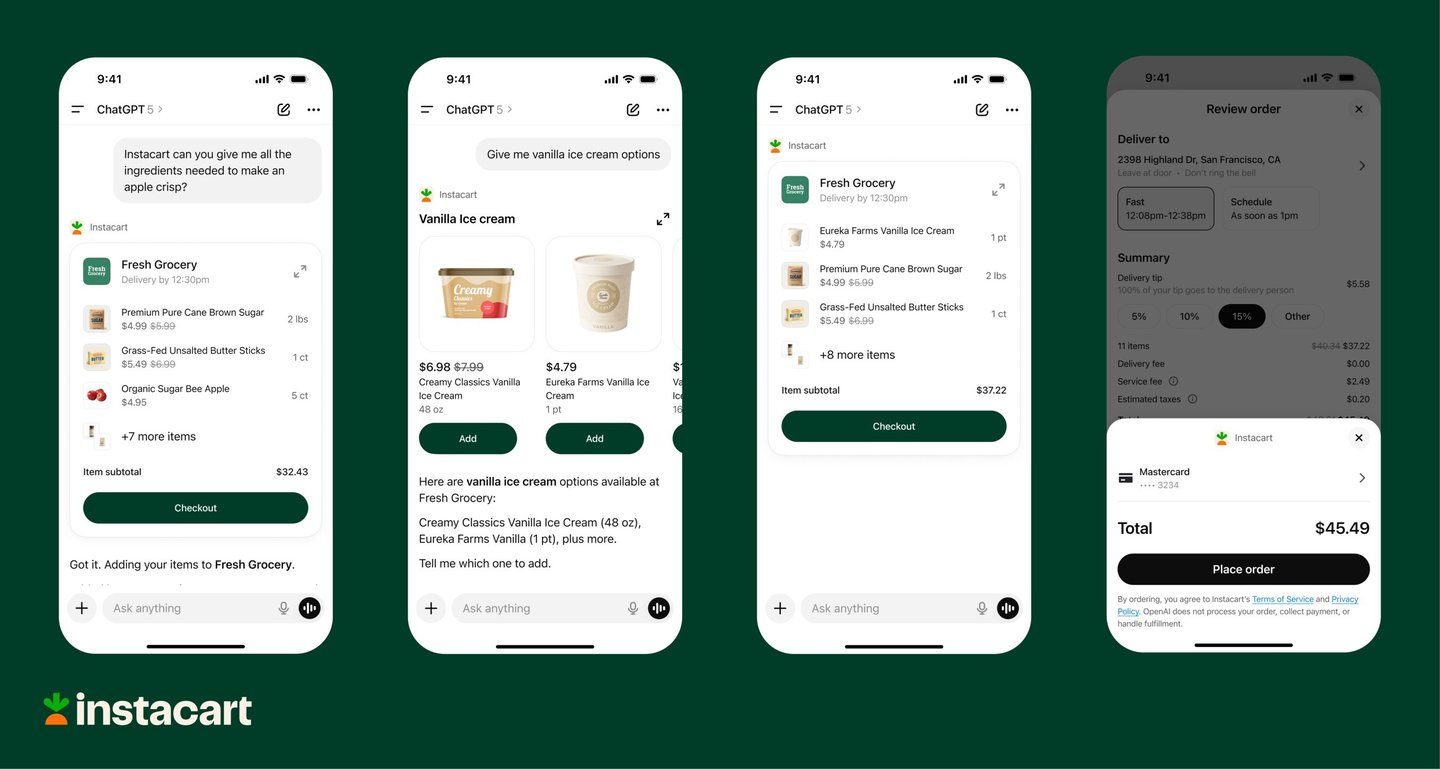 Instacart ChatGPT