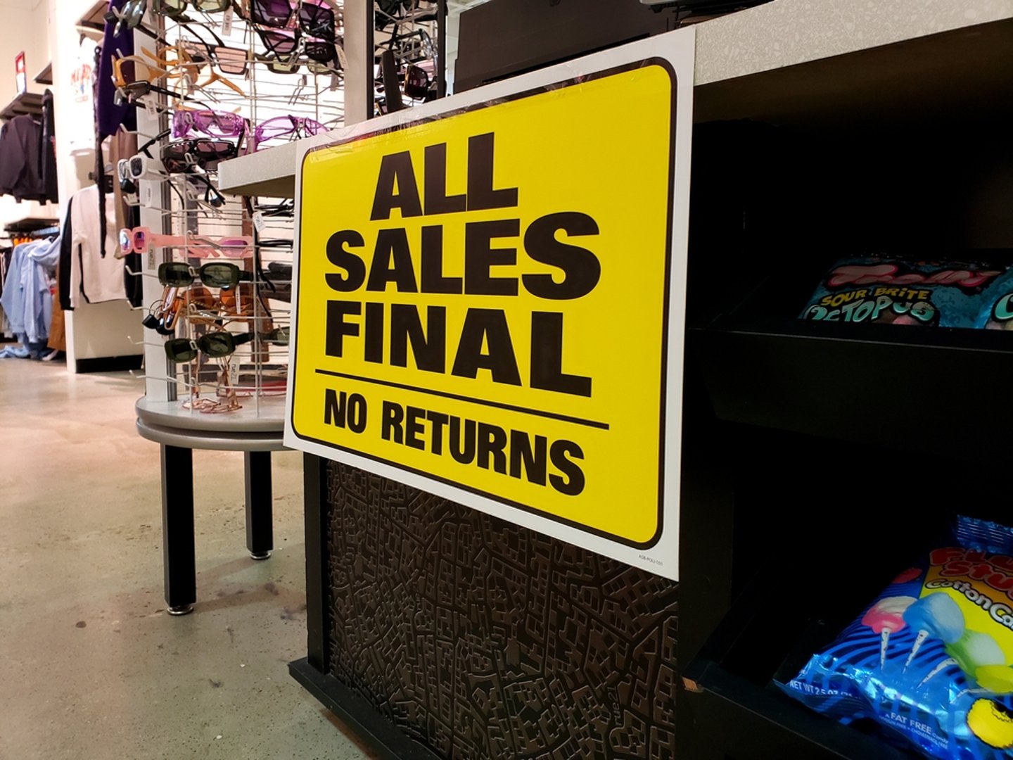 All sales final