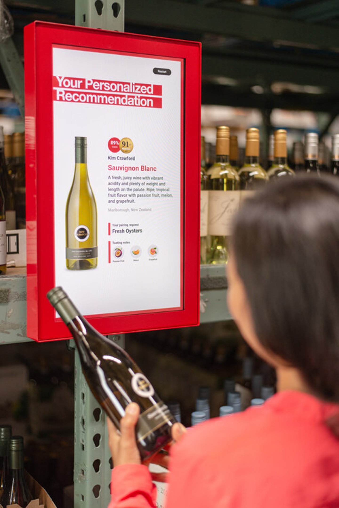 BJ's digital wine ad