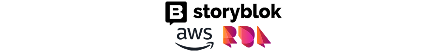 storyblok, AWS, RDA
