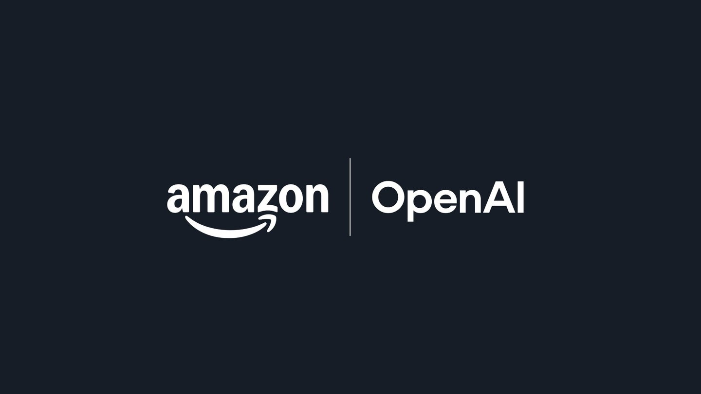 Amazon and OpenAI logos