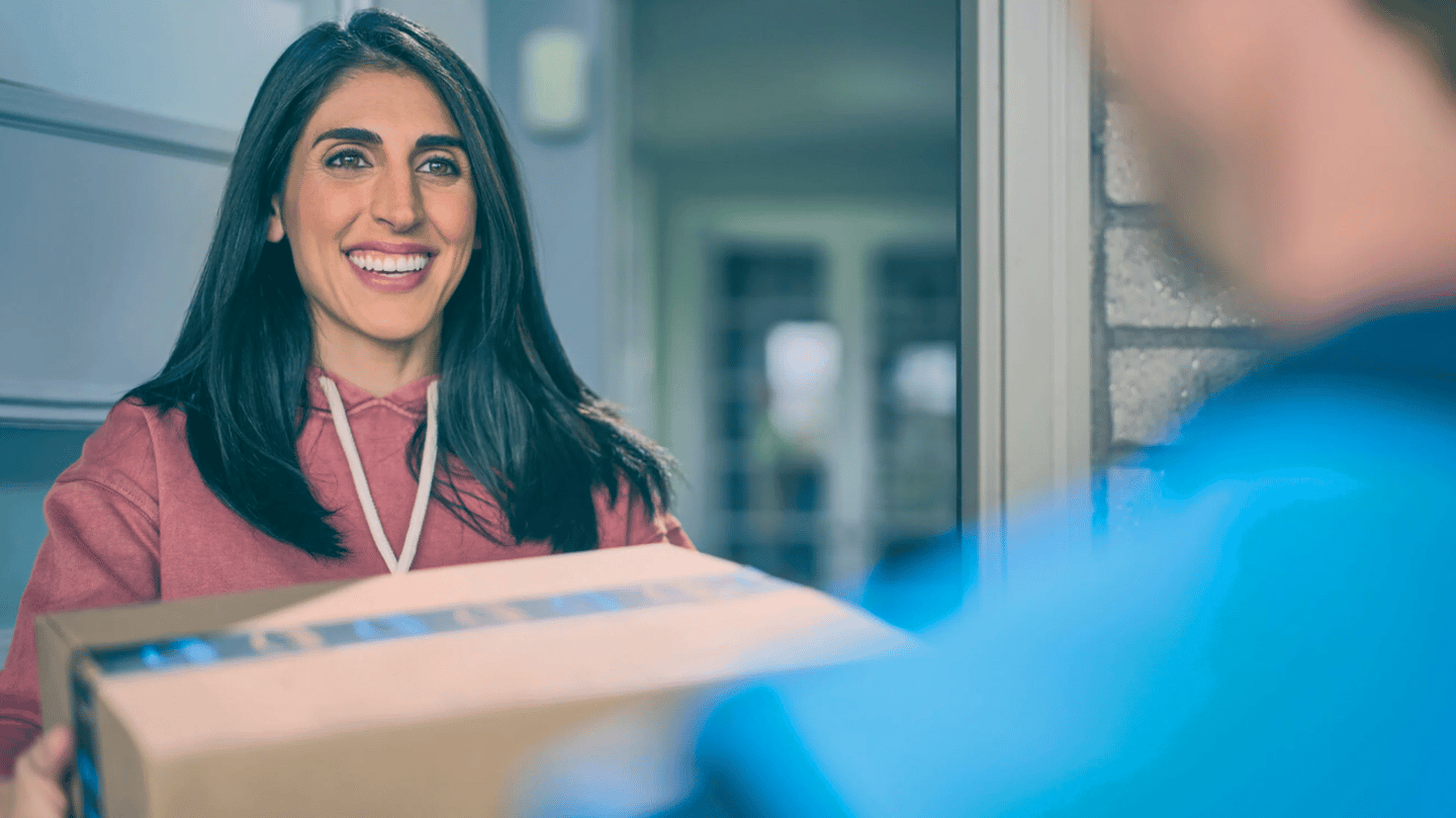 Amazon customer delivery