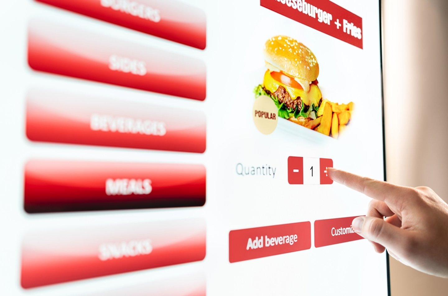 QSR kiosk