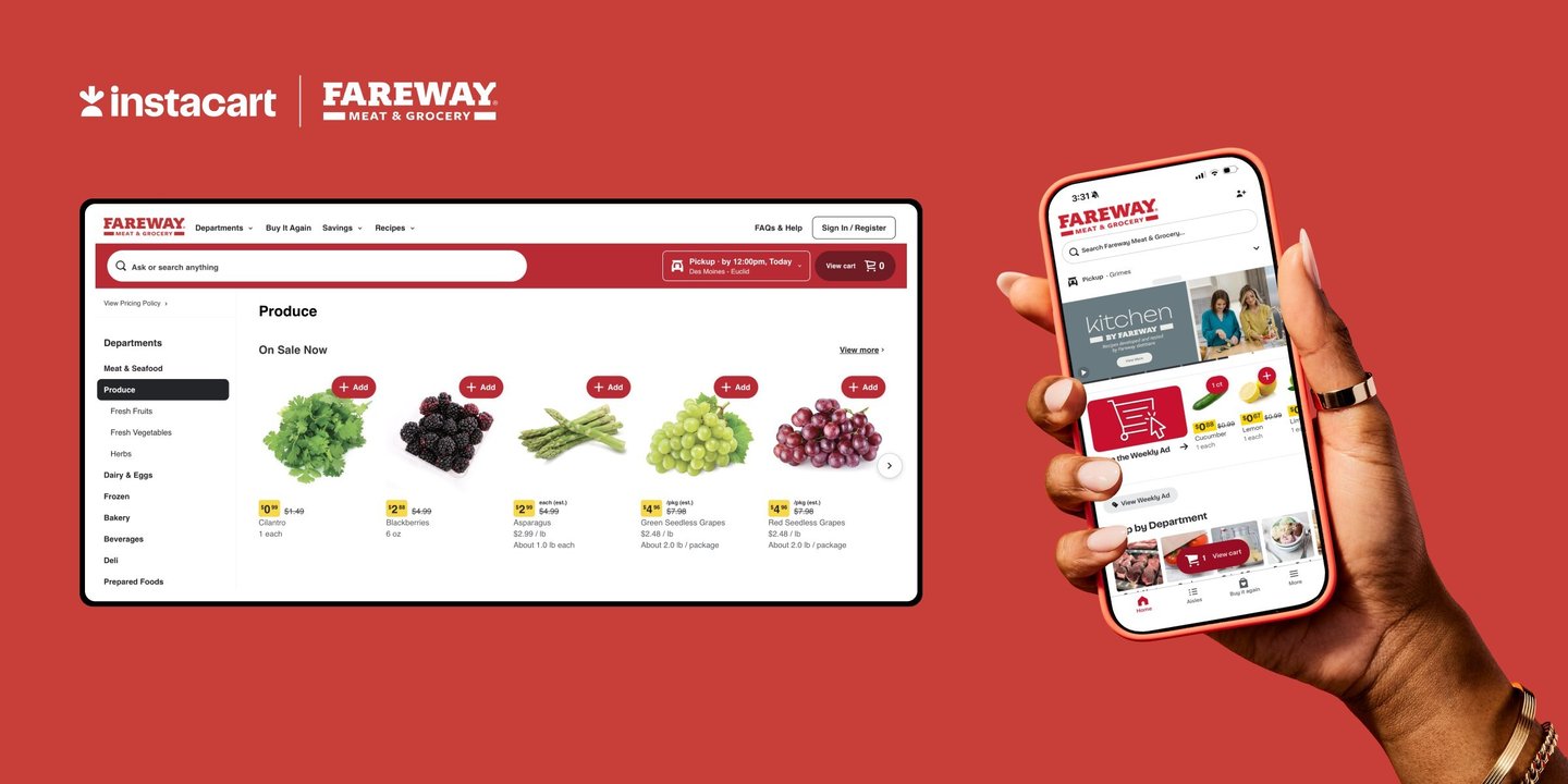 Fareway partners with Instacart