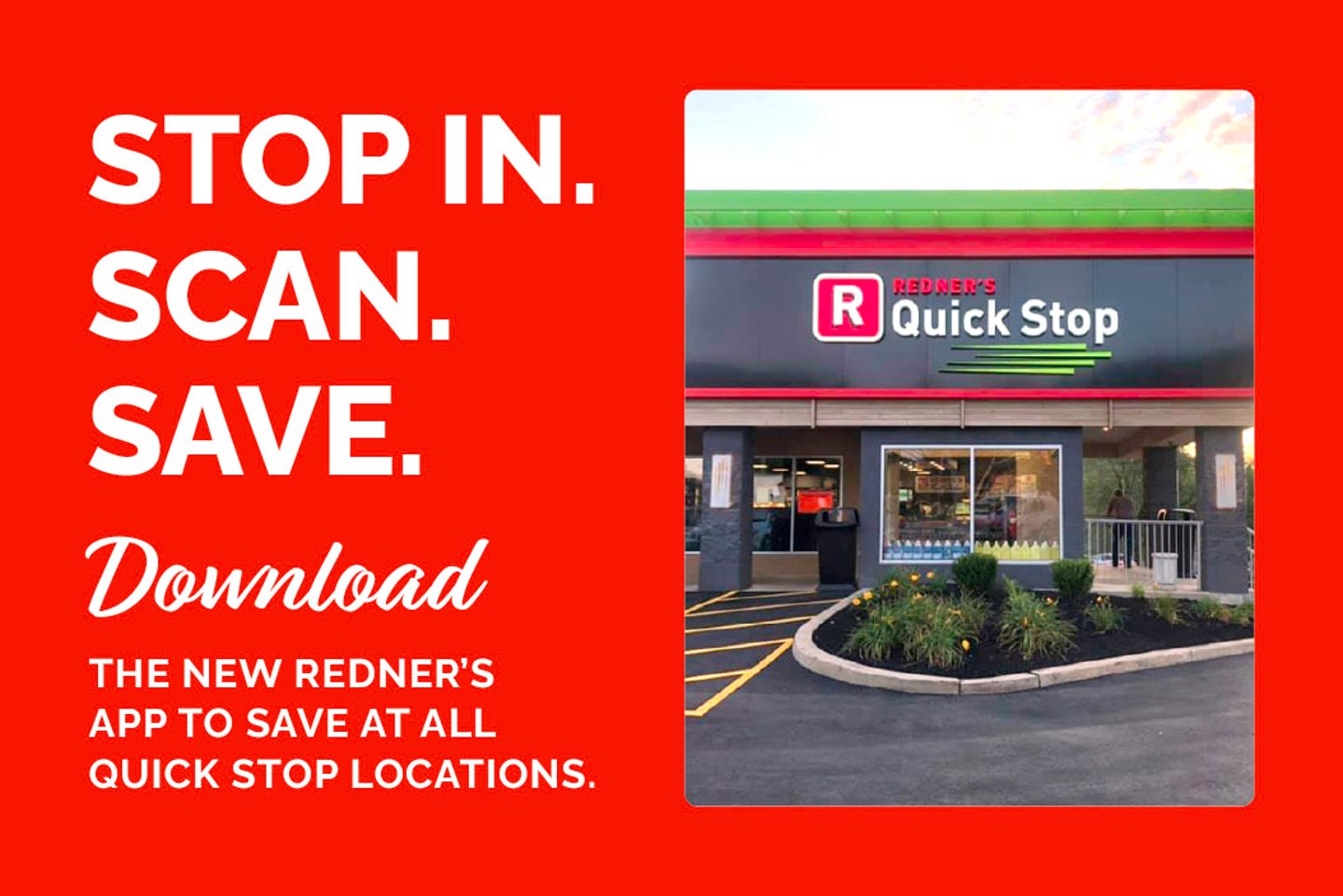 Redners app - QuickStop
