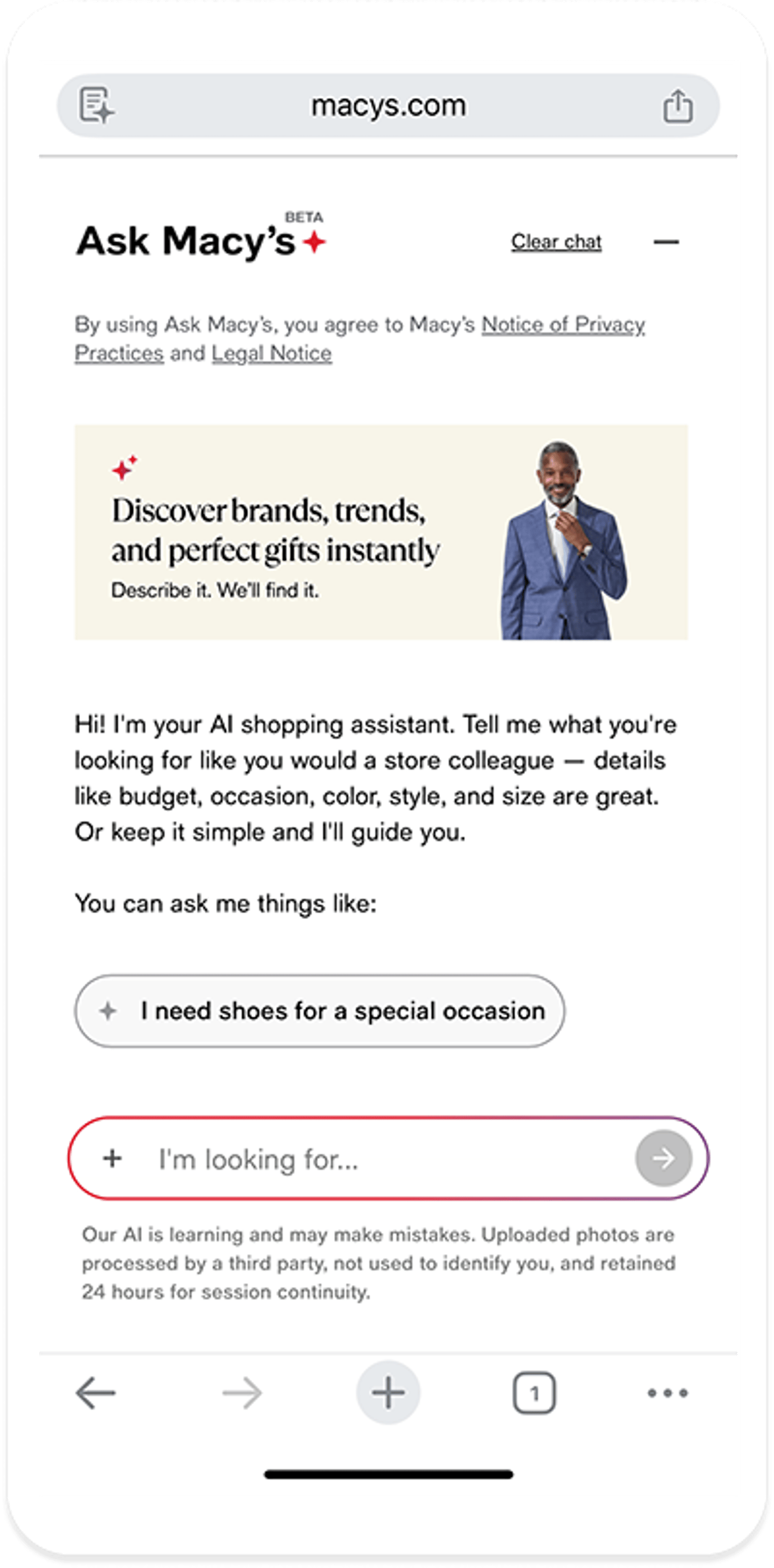 Ask Macy's