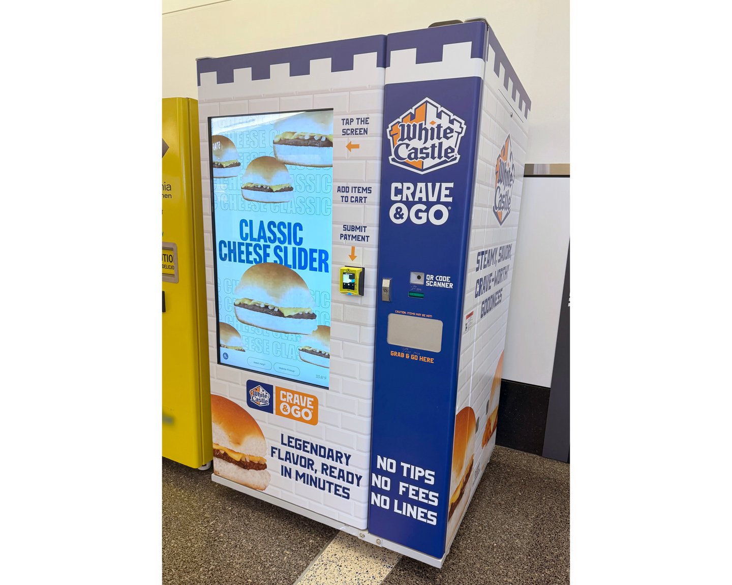 White Castle Crave & Go kiosk