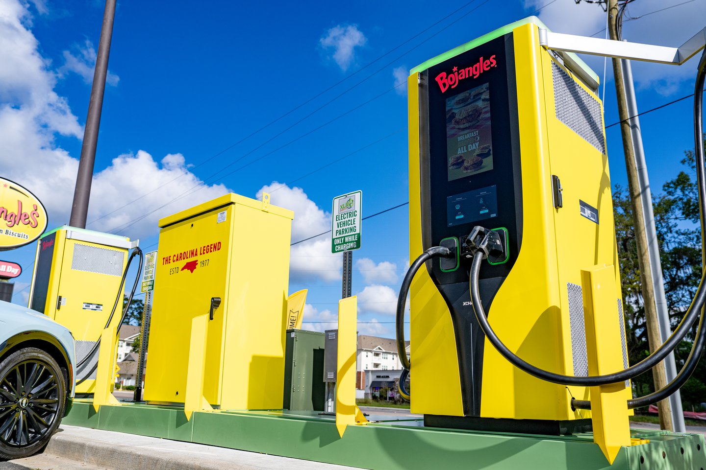 Bojangles EV chargers