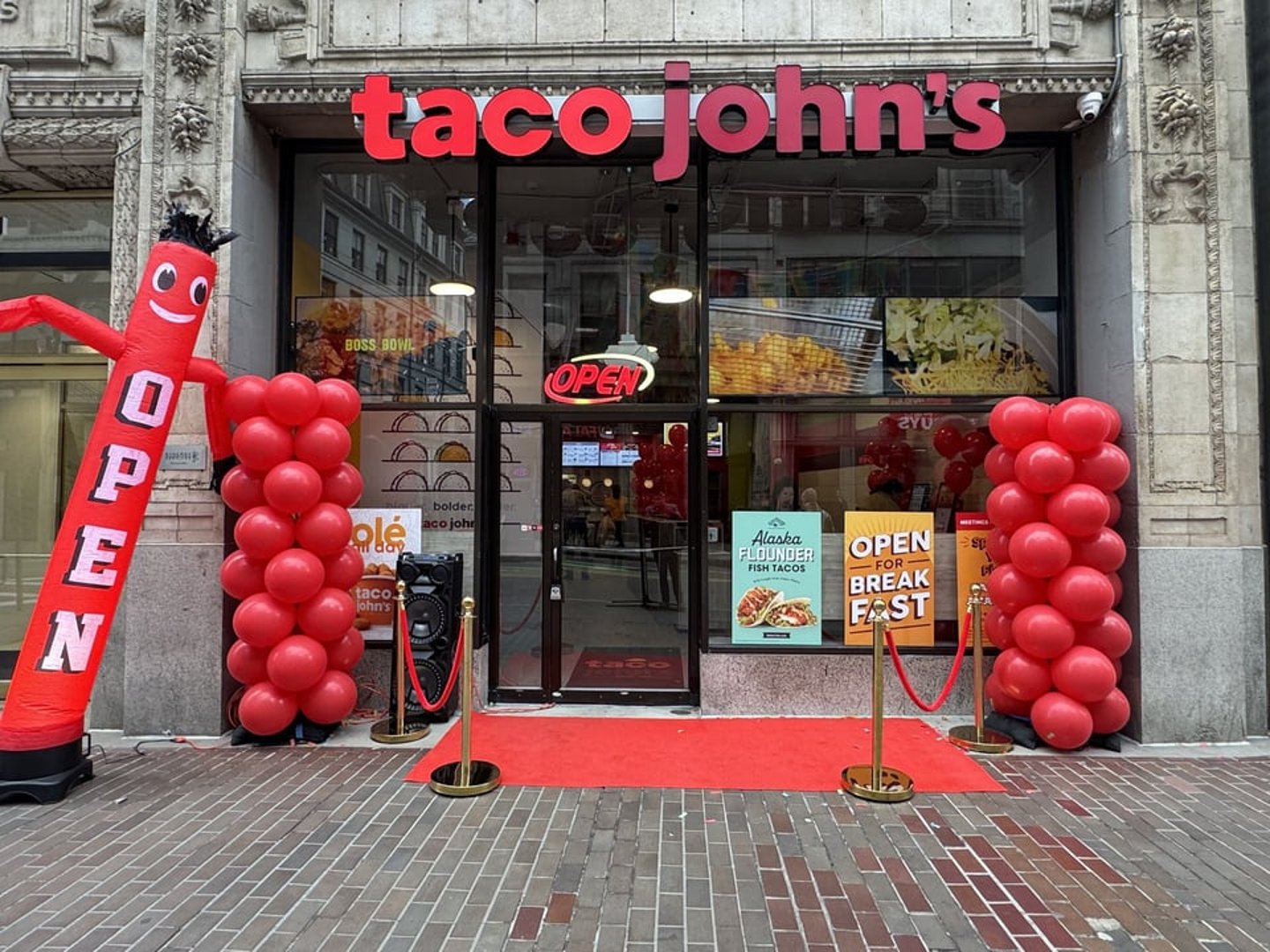 Taco John's storefront