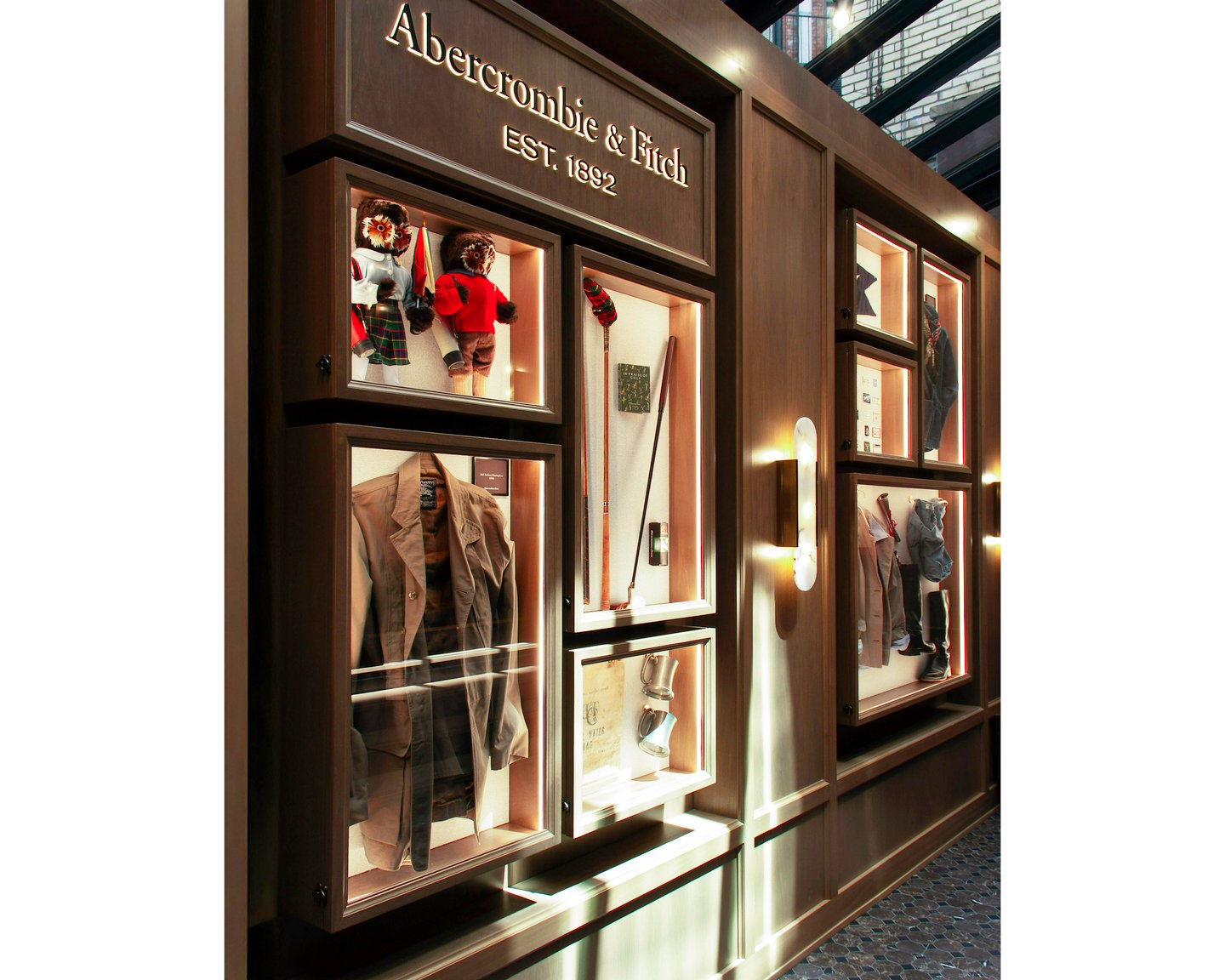 Abercrombie & Fitch SoHo inside