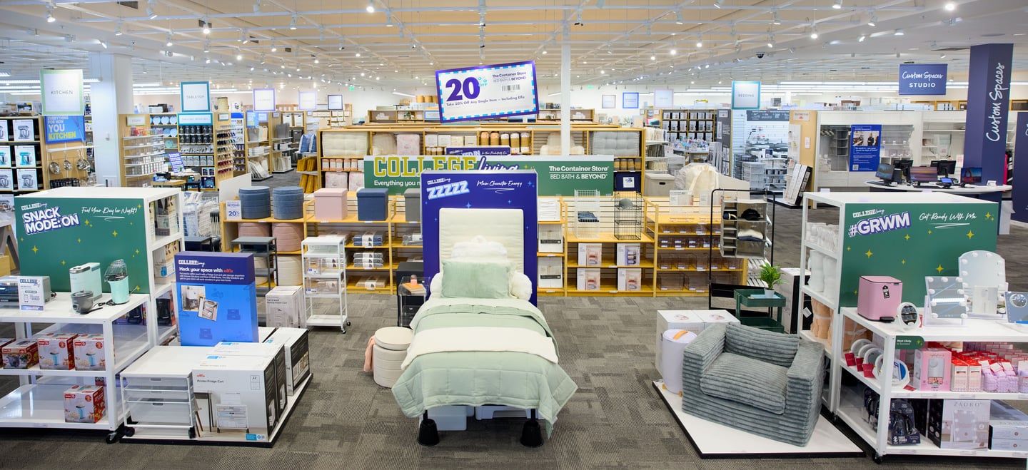 bed bath beyond college living