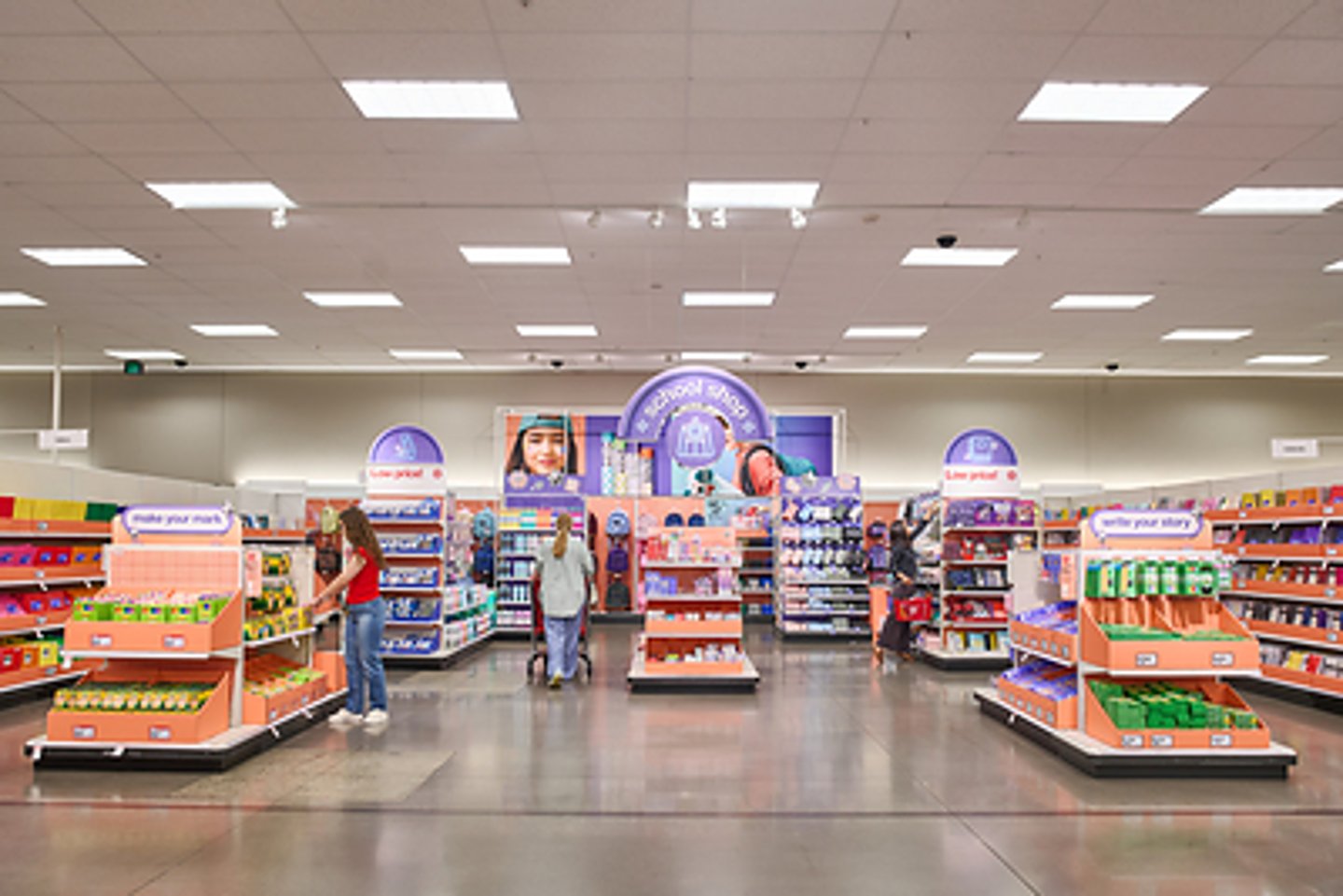 Target store interior