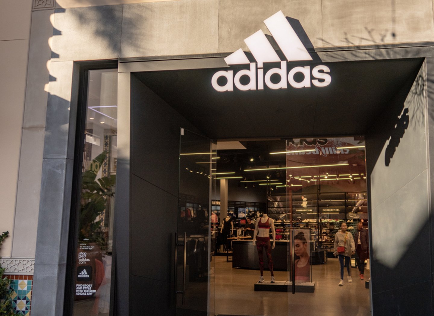 Adidas store