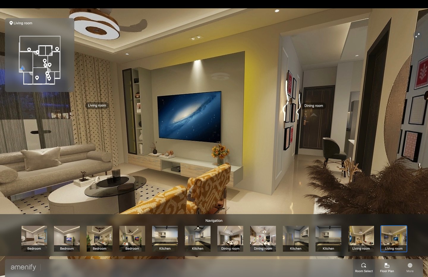 Amenify 3D Spaces
