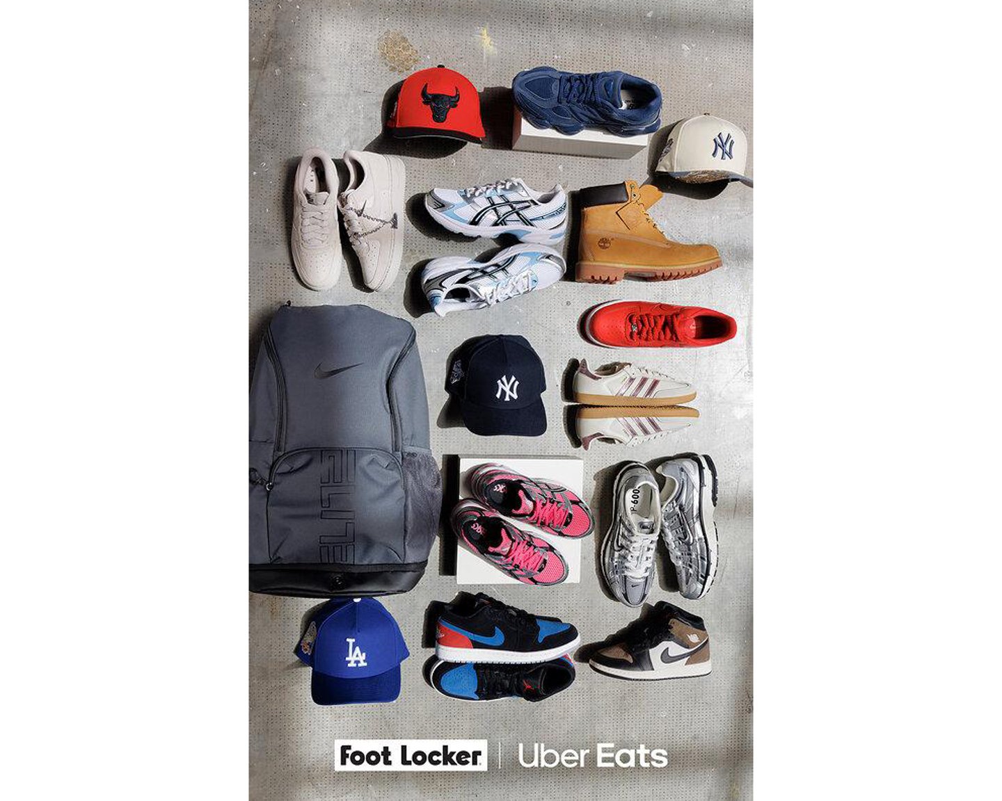 Foot Locker Uber Eats