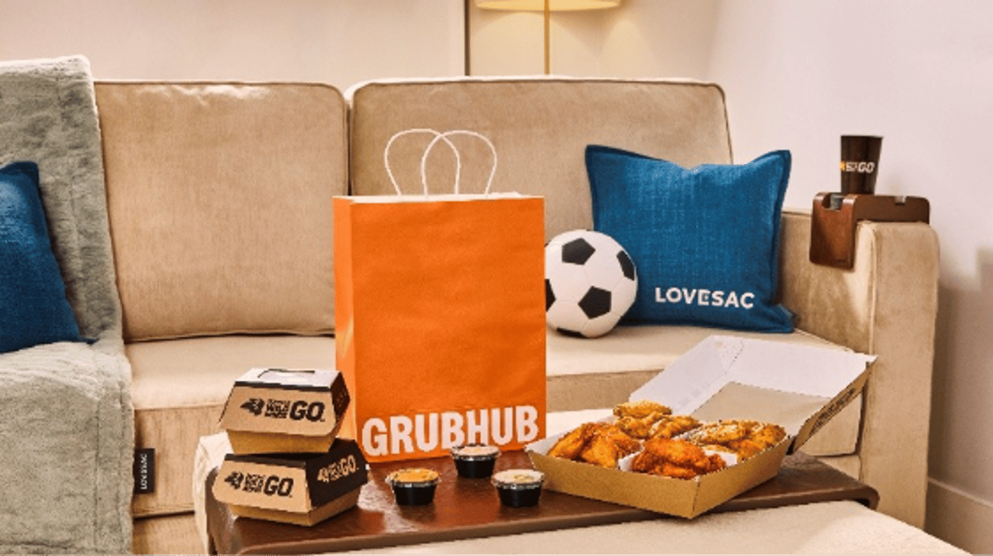 Grubhub World Cup couch