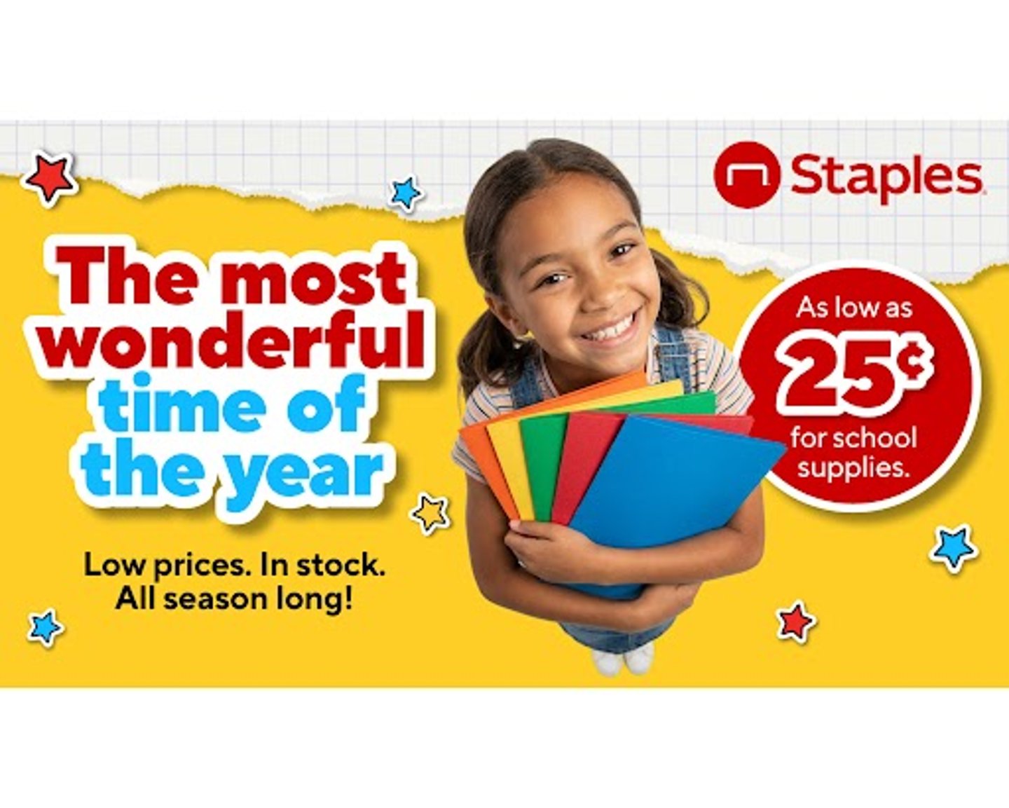 Staples back to school 2026
