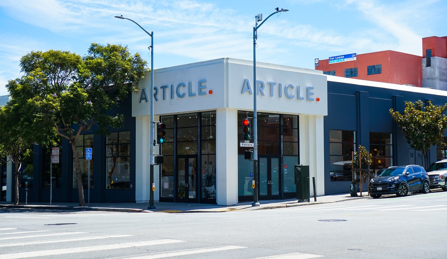 Article San Francisco showroom