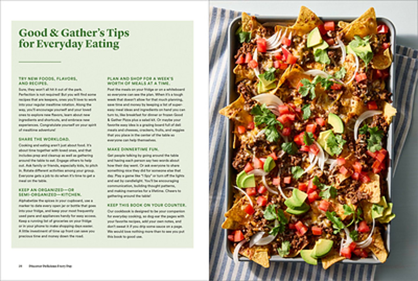 Good & Gather cookbook tips