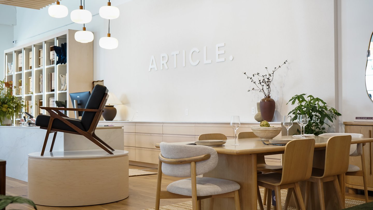 Article San Francisco showroom