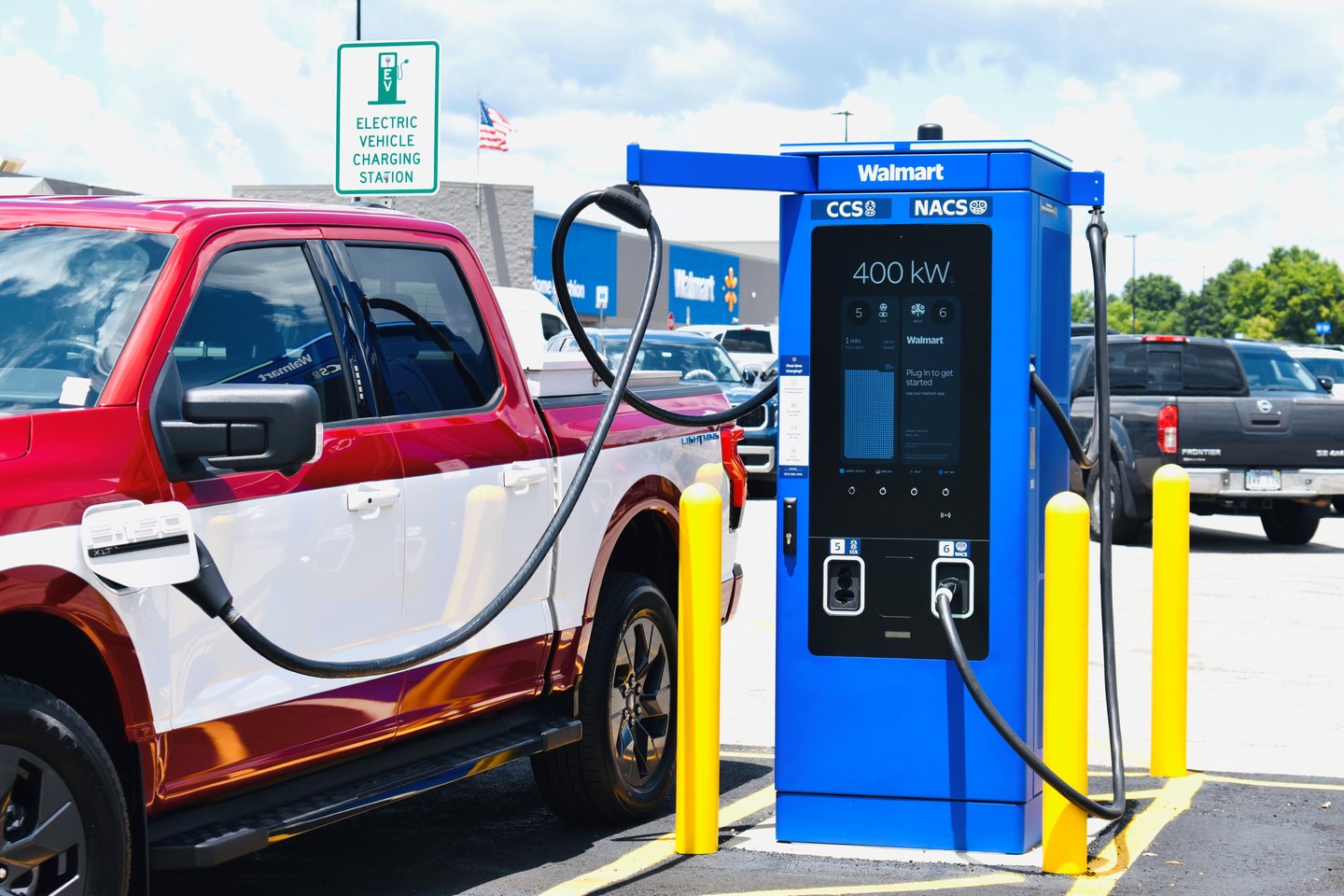Walmart EV charger