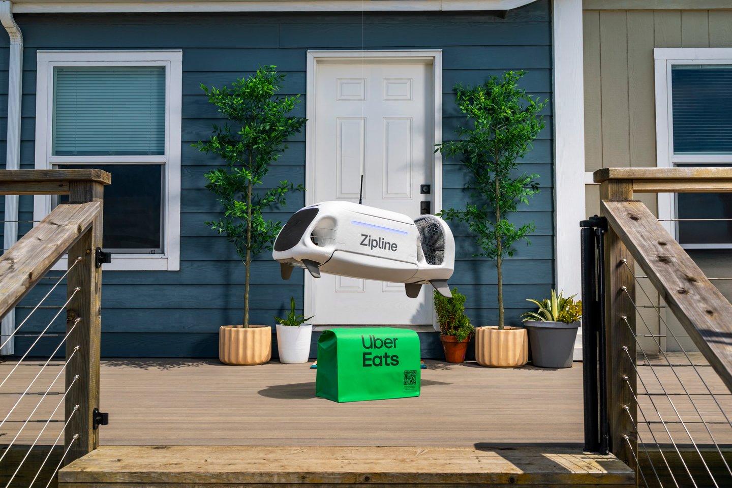Zipline - Uber Eats