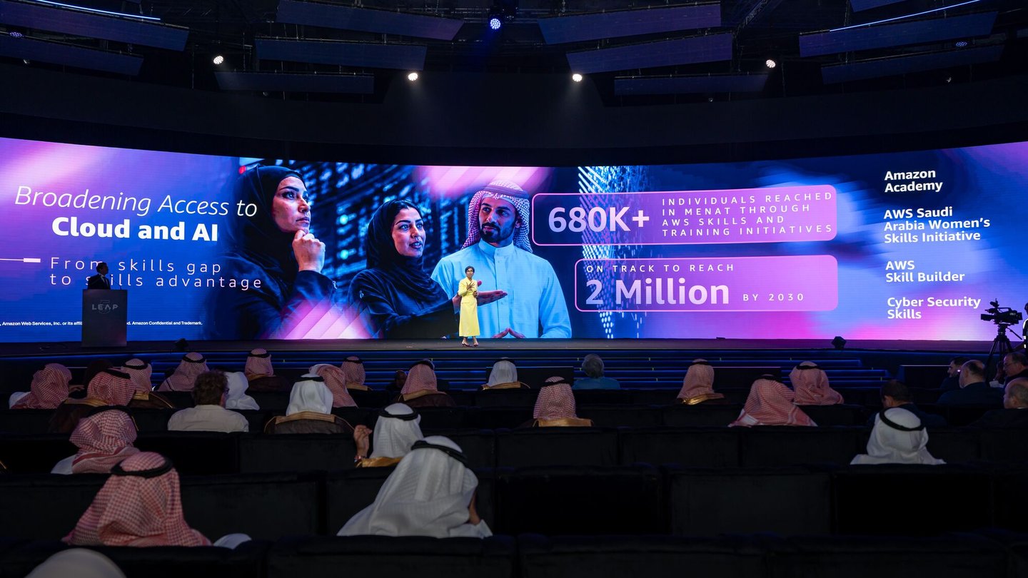 amazon saudi AWS region