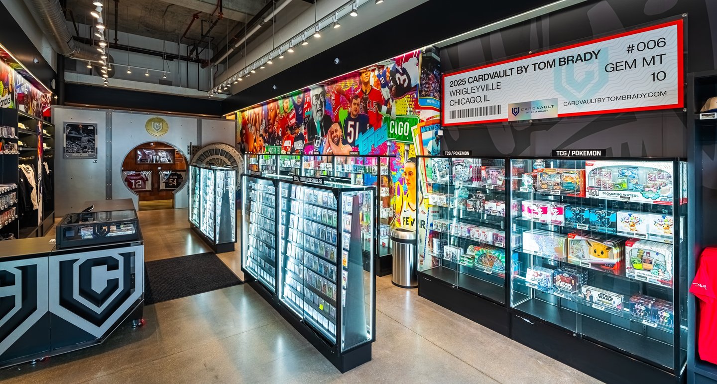 CardVault by Tom Brady Chicago store