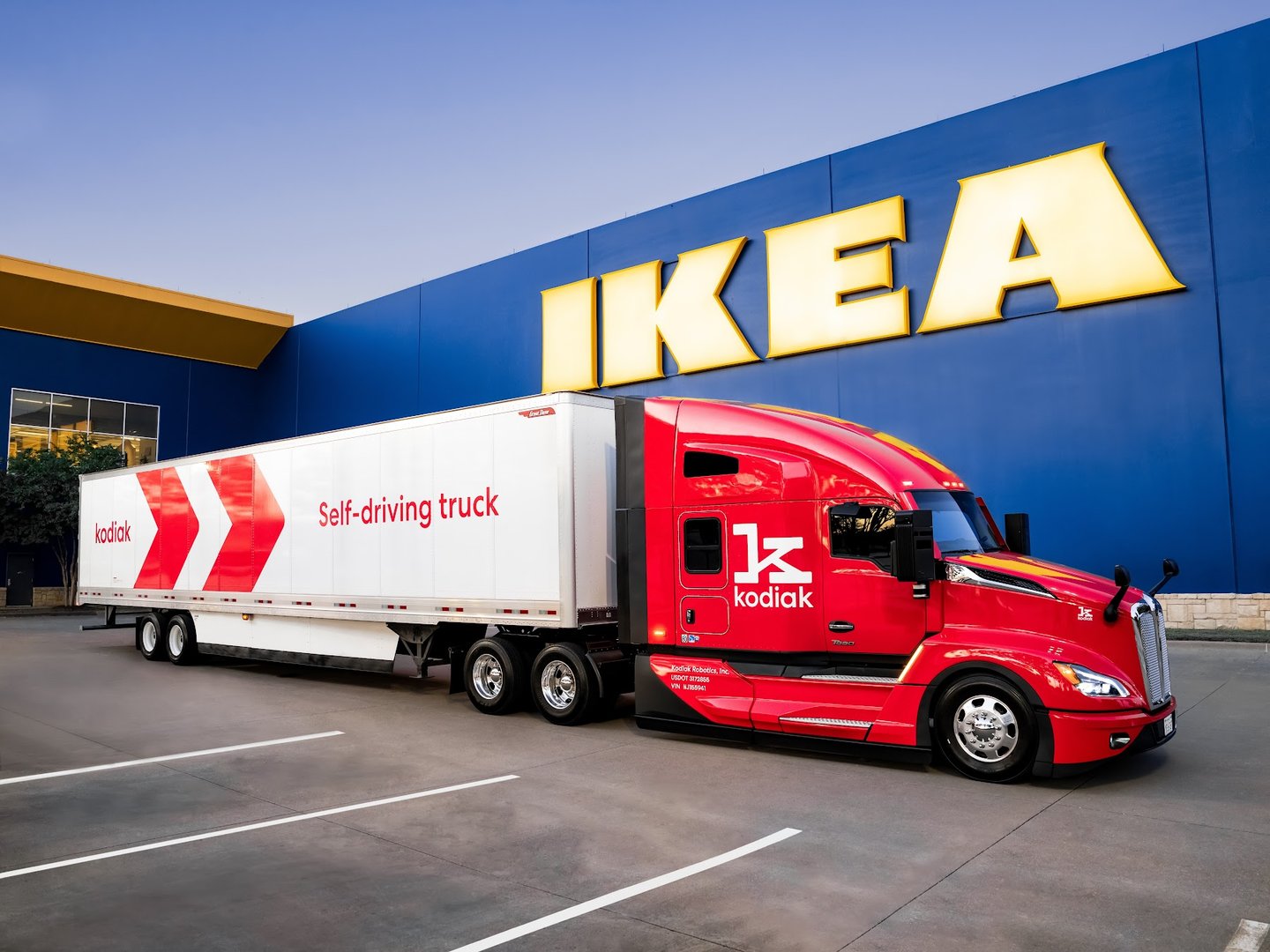 Ikea driverless truck