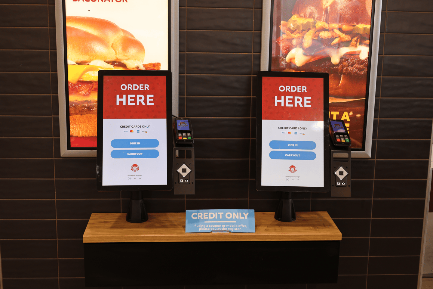 Ordering kiosks Pilot