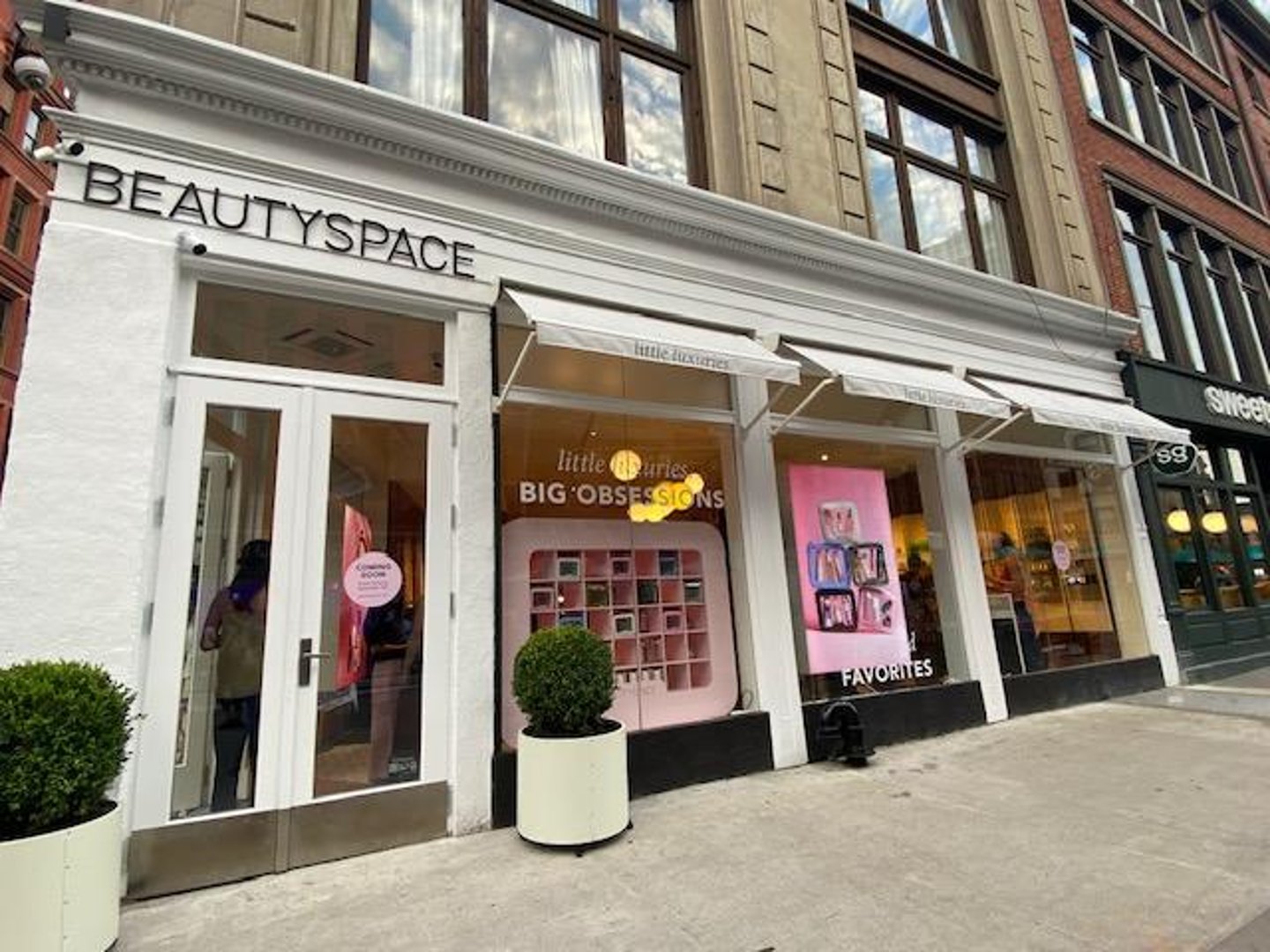Beautyspace Little Luxuries NYC store