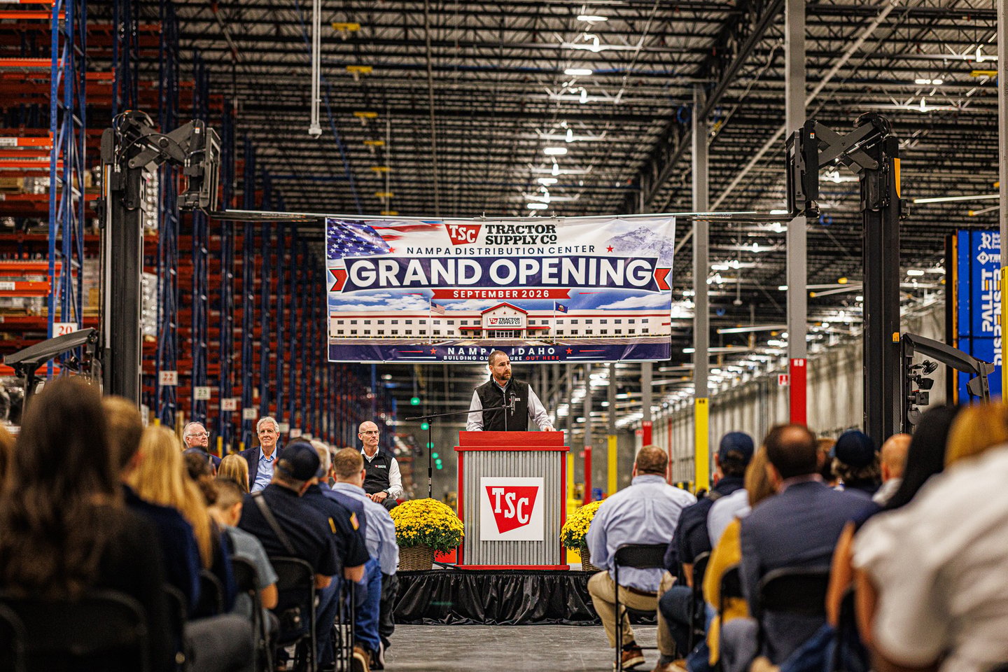 Tractor Supply Idaho distribution center grand opening