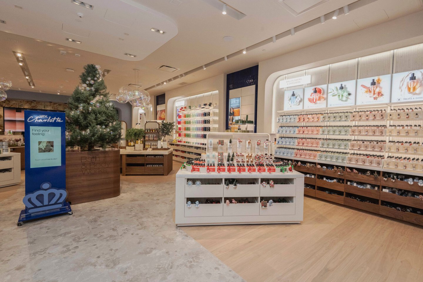 Bath & Body Works Feel Good store concept