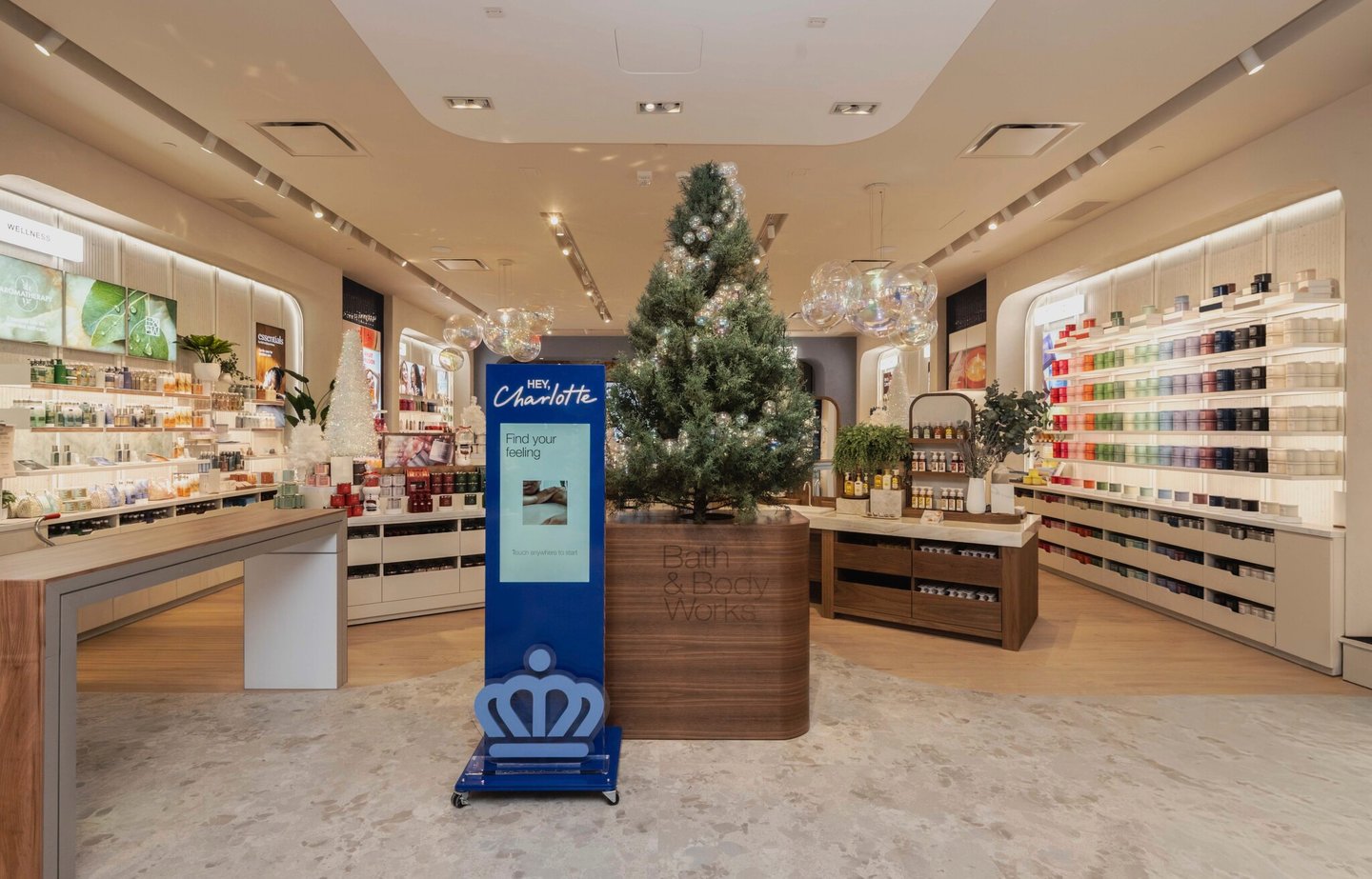 Bath & Body Works Feel Good store concept