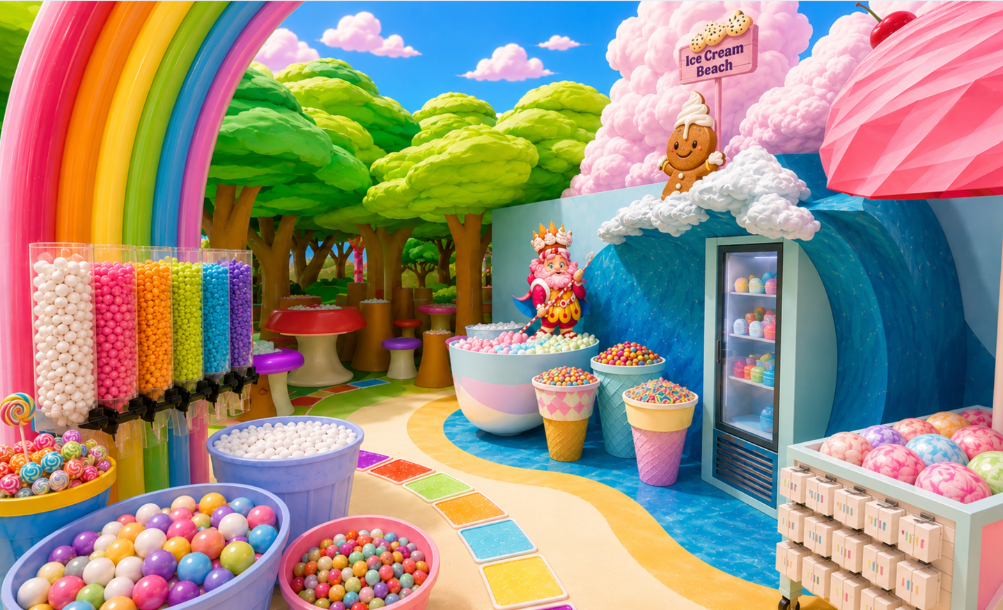 Candy Land NYC is designed to turn the game into a real-life candy wonderland.